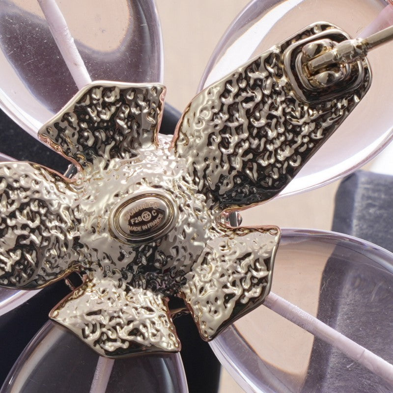 18K  Chanel Pink & Purple Brooch